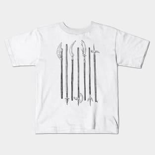 Polearms Kids T-Shirt